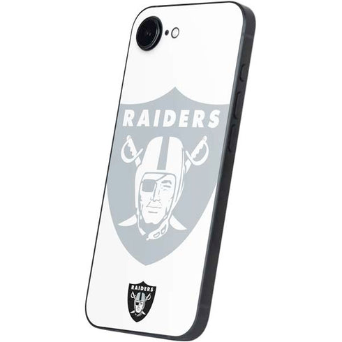 NFL Las Vegas Raiders Double Vision iPhone 16e Skin